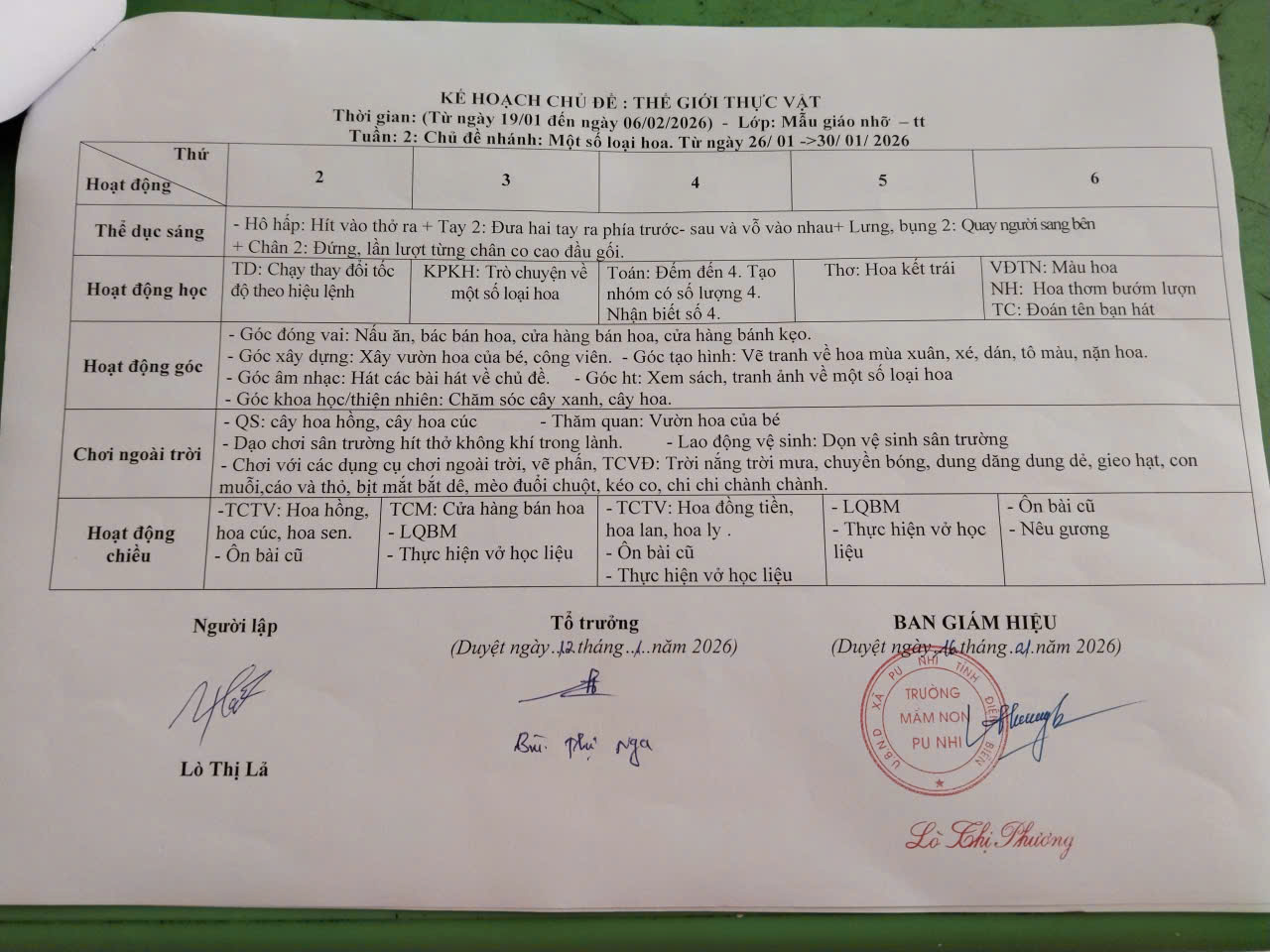 Chủ đề thế giới thực vật2